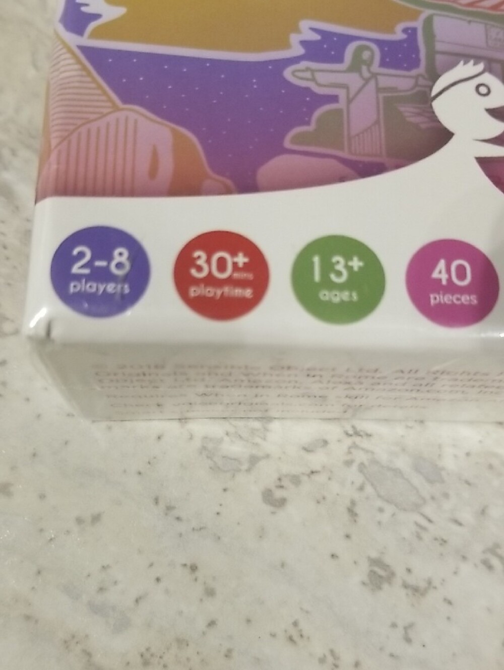 Sealed New When In Rome Game Amazon Alexa - Picture 3 of 7